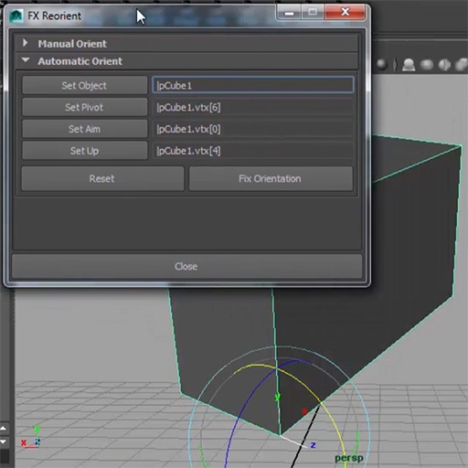 Reorient: Local Rotation Axis Alignment Utility